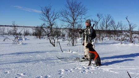 Riekkojahtia 2015 Enontekiössä